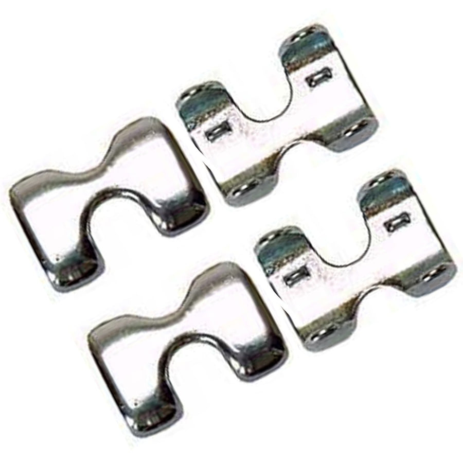 Set of 2 Hilason Steel Cable Rope Clamp Zinc Plated - Uhorse