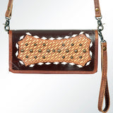 American Darling ADBG486A Wallet Hand Tooled Genuine Leather Women Bag Western Handbag Purse