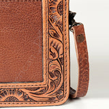 ADBG683 American Darling Hand Tooled Hair On Genuine Leather Women Bag Western Handbag Purse