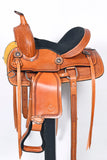 COMFYTACK Western Kids Youth Children Miniature Pony Saddle Leather Trail Tack