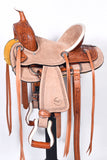 12 Kids Youth Children Miniature Pony Saddle Leather Trail Western Tack Comfytack