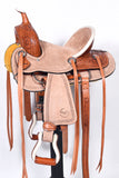 13 Kids Youth Children Miniature Pony Saddle Leather Trail Western Tack Comfytack