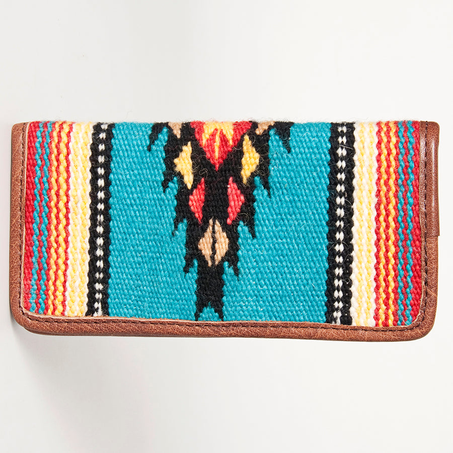 American Darling Western Clutch Bag Hand Tooled Floral Carved Genuine Vegetable Tanned Leather Purse with YKK Zipper