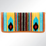 American Darling ADBG488K Clutch Saddle Blanket Genuine Leather Women Bag Western Handbag Purse