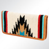 American Darling ADBG488L Clutch Saddle Blanket Genuine Leather Women Bag Western Handbag Purse