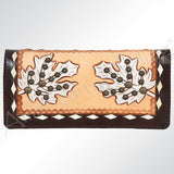 American Darling Clutch Hand Tooled Genuine Leather Women Bag Western Handbag Purse