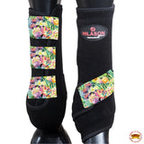HILASON L M S Horse Front Leg Sport Boots| Printed Sport Boots| Horse Boots