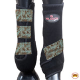 HILASON L M S Horse Front Leg Sport Boots| Printed Sport Boots| Horse Boots