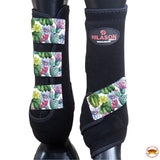 HILASON L M S Horse Front Leg Sport Boots| Printed Sport Boots| Horse Boots