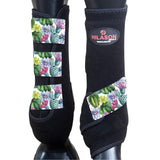 HILASON L M S Horse Front Leg Sport Boots| Printed Sport Boots| Horse Boots