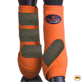 HILASON L M S Horse Front Leg Sport Boots| Printed Sport Boots| Horse Boots