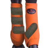 HILASON L M S Horse Front Leg Sport Boots| Printed Sport Boots| Horse Boots