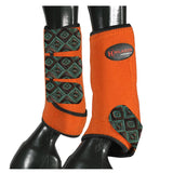 HILASON L M S H. Rear Hind Leg Sport Boots Printed Hind Rear Leg Boots