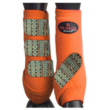 HILASON L M S H. Rear Hind Leg Sport Boots Printed Hind Rear Leg Boots by Hilason – Cowboy and equestrian accessories