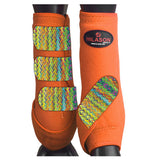 HILASON L M S H. Front Leg Sport Boots| Printed Sport Boots| H. Boots by Hilason – Cowboy and equestrian accessories