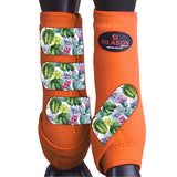 HILASON L M S Horse Front Leg Sport Boots| Printed Sport Boots| Horse Boots