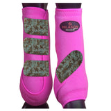HILASON L M S H. Rear Hind Leg Sport Boots Printed Hind Rear Leg Boots by Hilason – Cowboy and equestrian accessories