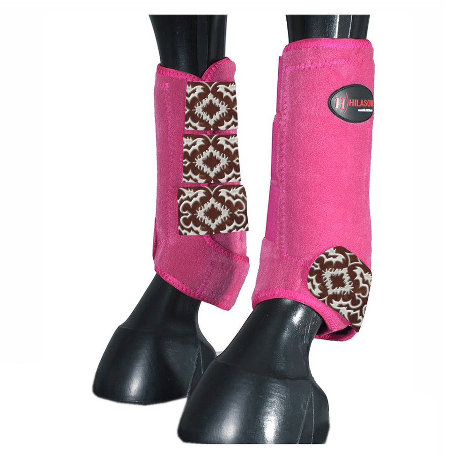 HILASON L M S H. Front Leg Sport Boots | Jumping Printed by Hilason – Cowboy and equestrian accessories