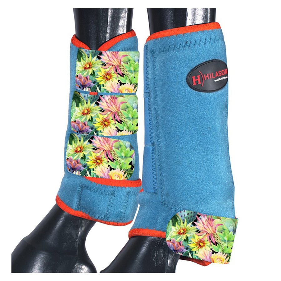 HILASON L M S H. Front Leg Sport Boots| Printed Sport Boots| H. Boots by Hilason – Cowboy and equestrian accessories