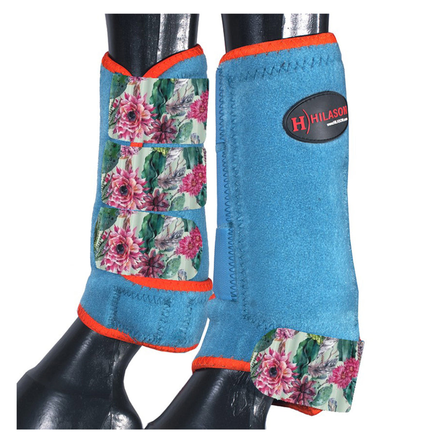 HILASON L M S H. Front Leg Sport Boots| Printed Sport Boots| H. Boots by Hilason – Cowboy and equestrian accessories