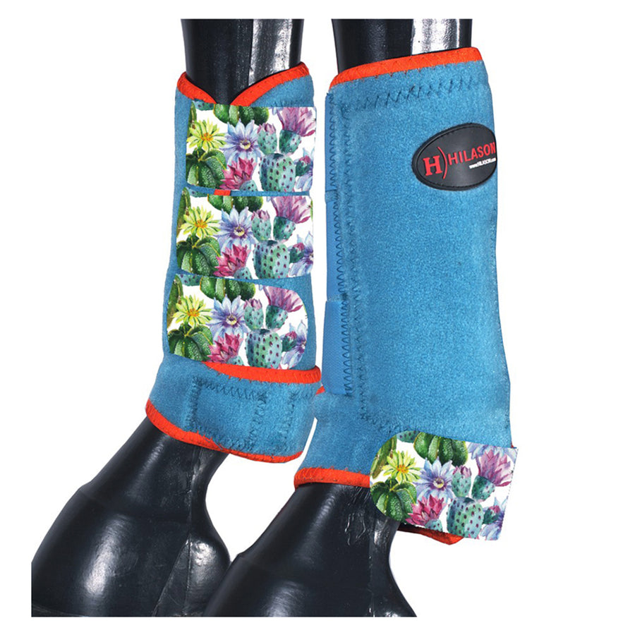 HILASON L M S H. Front Leg Sport Boots| Printed Sport Boots| H. Boots by Hilason – Cowboy and equestrian accessories