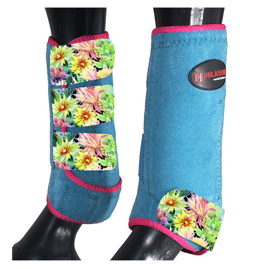HILASON L M S H. Front Leg Sport Boots| Printed Sport Boots| H. Boots by Hilason – Cowboy and equestrian accessories