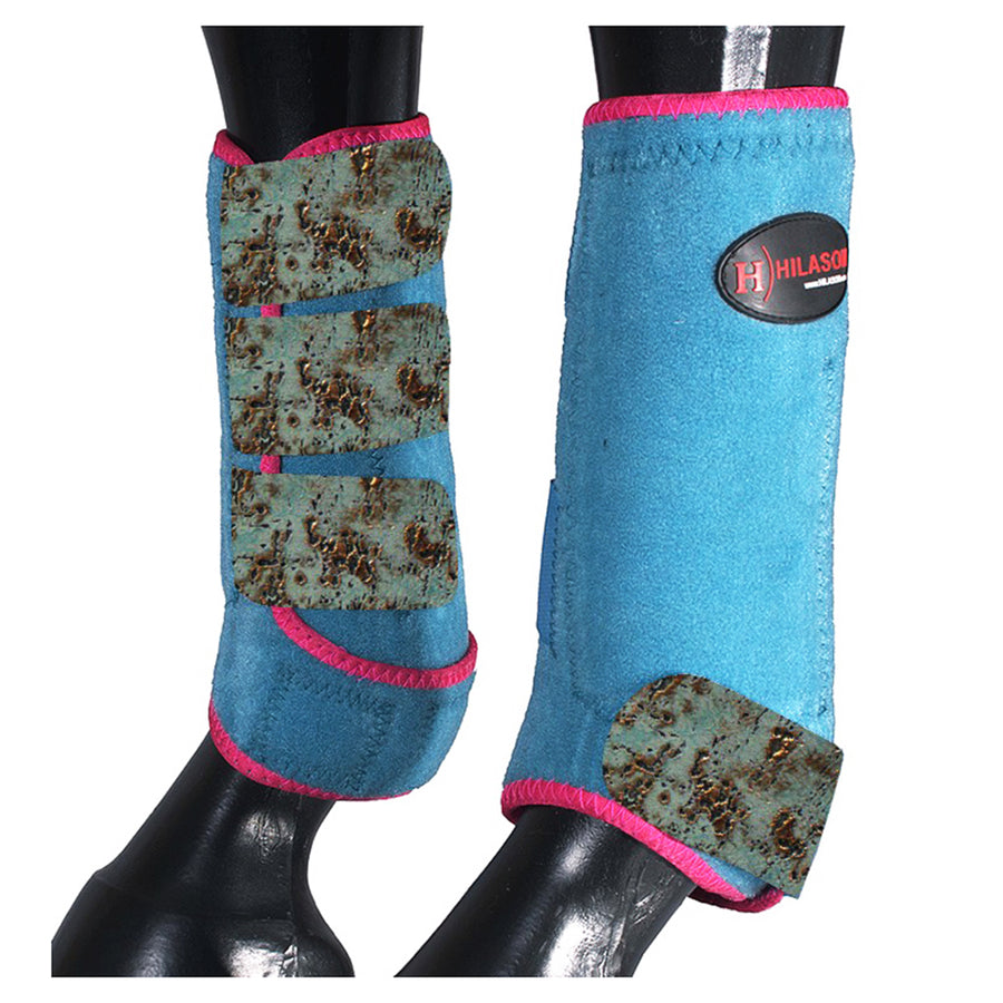 HILASON L M S H. Front Leg Sport Boots| Printed Sport Boots| H. Boots by Hilason – Cowboy and equestrian accessories
