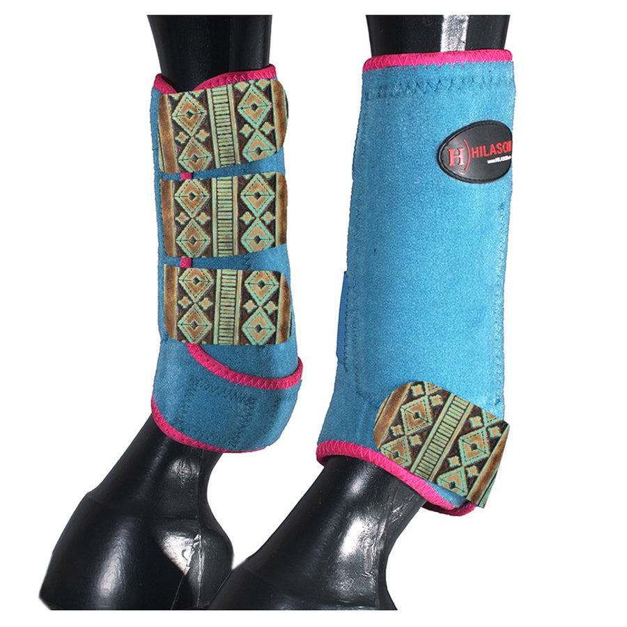HILASON L M S H. Front Leg Sport Boots| Printed Sport Boots| H. Boots by Hilason – Cowboy and equestrian accessories