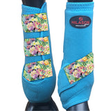 HILASON L M S Horse Front Leg Sport Boots| Printed Sport Boots| Horse Boots