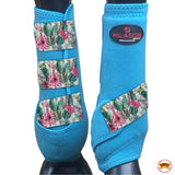 HILASON L M S Horse Front Leg Sport Boots| Printed Sport Boots| Horse Boots