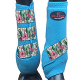 HILASON L M S Horse Front Leg Sport Boots| Printed Sport Boots| Horse Boots