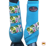 HILASON L M S Horse Front Leg Sport Boots| Printed Sport Boots| Horse Boots