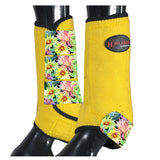HILASON L M S H. Rear Hind Leg Sport Boots Printed Hind Rear Leg Boots by Hilason – Cowboy and equestrian accessories
