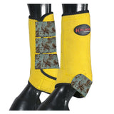HILASON L M S H. Rear Hind Leg Sport Boots Printed Hind Rear Leg Boots by Hilason – Cowboy and equestrian accessories