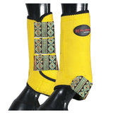HILASON L M S H. Rear Hind Leg Sport Boots Printed Hind Rear Leg Boots by Hilason – Cowboy and equestrian accessories