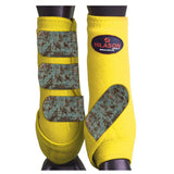 HILASON L M S Horse Front Leg Sport Boots| Printed Sport Boots| Horse Boots