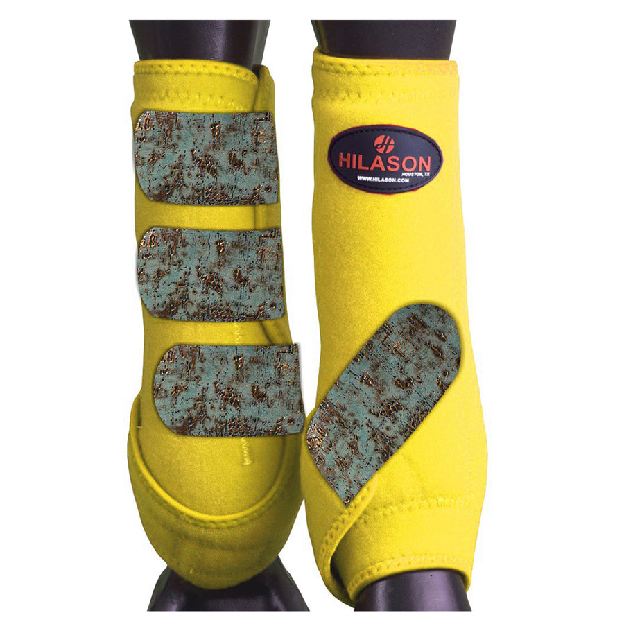 HILASON L M S H. Rear Hind Leg Sport Boots Printed Hind Rear Leg Boots by Hilason – Cowboy and equestrian accessories