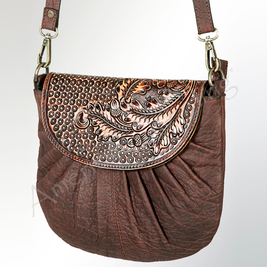 American Darling Cross Body Hand Tooled Genuine Leather Western Women Bag Handbag Purse | Crossbody for Cute - Uhorse