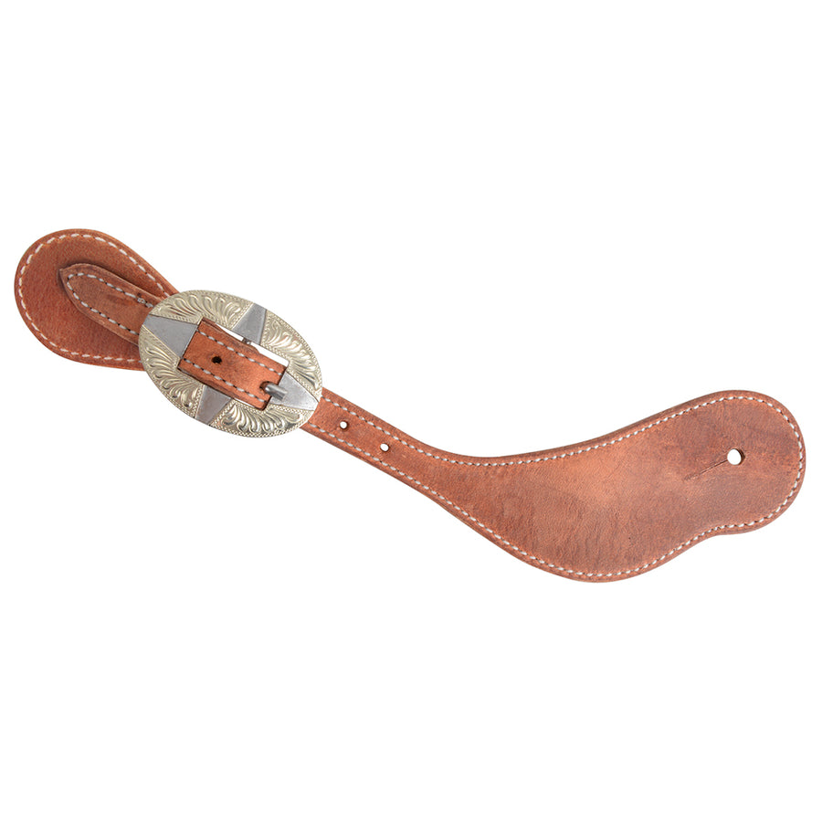 Large Martin Saddlery Spur Strap Cowboy Harness Guthrie Buckle Natural by Hilason – Cowboy and equestrian accessories