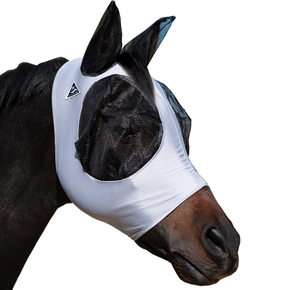 Horse Professionals Choice Comfort Fit Horse Fly Mask Charcoal Black