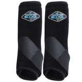Large Professionals Choice 2XCOOL H. Sports Front Boots Pair Black – by Hilason – Cowboy and equestrian accessories