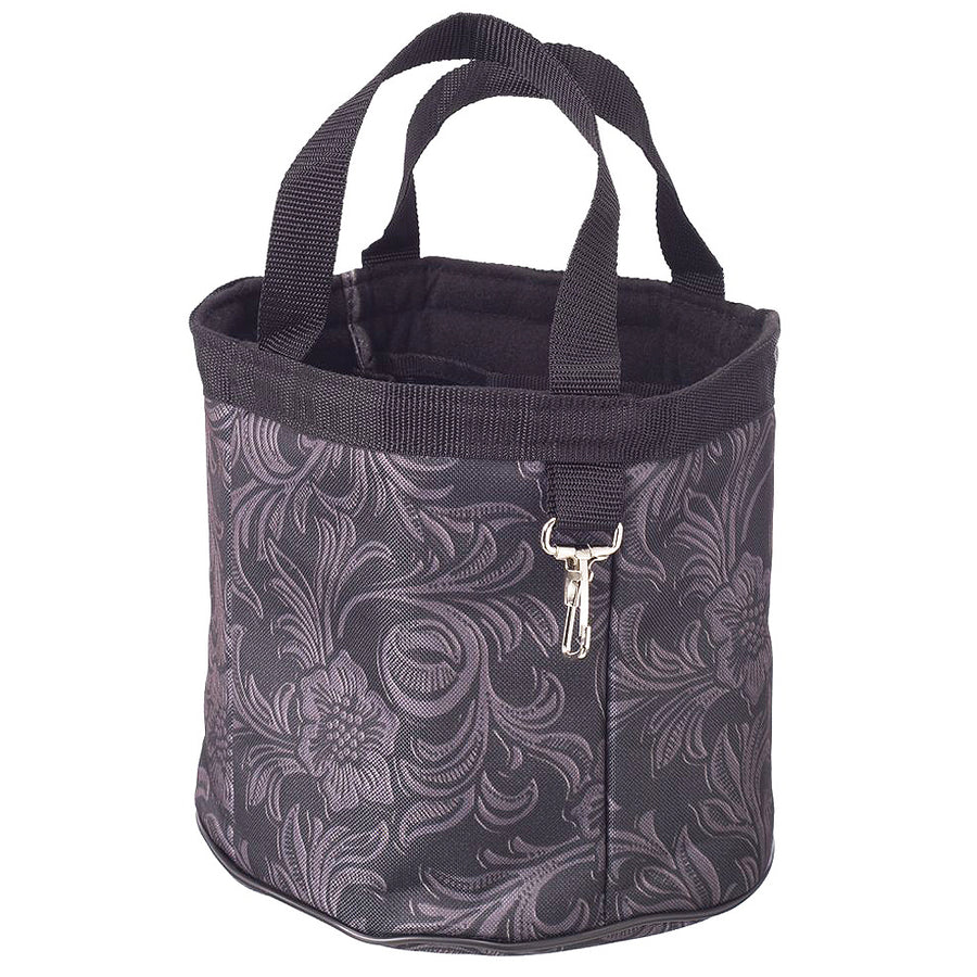 8x9 In Tough-1 Final Touches Grooming Caddy Prints Tooled Leather by Hilason – Cowboy and equestrian accessories