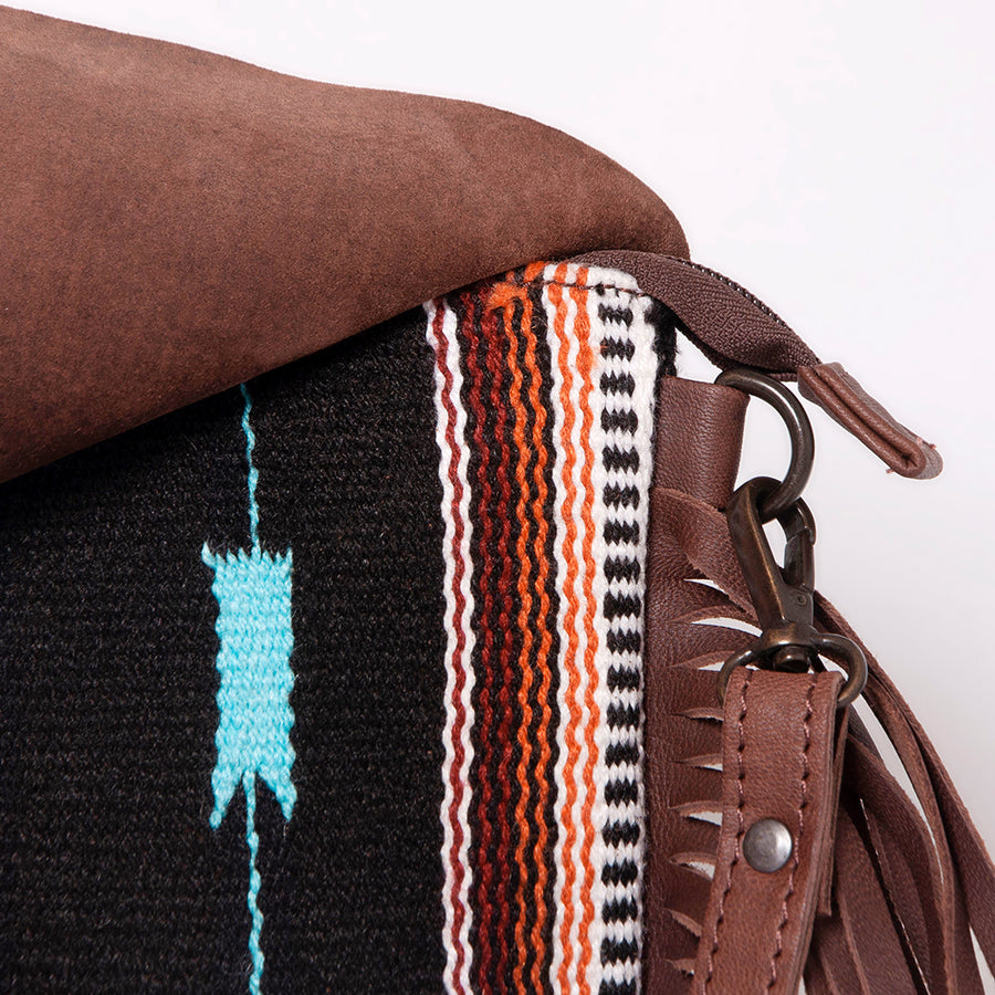 American Darling Cross Body Saddle Blanket Genuine Leather Western Women Bag Handbag Purse | Crossbody for Cute