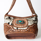 American Darling Hand Tooled Genuine Leather Women Bag Western Handbag Purse