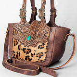 American Darling Hand Tooled Genuine Leather Women Bag Western Handbag Purse