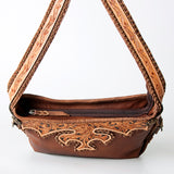 American Darling Hand Tooled Genuine Leather Women Bag Western Handbag Purse