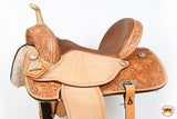 Flex Tree Western Horse Saddle In American Leather Barrel Trail By Hilason