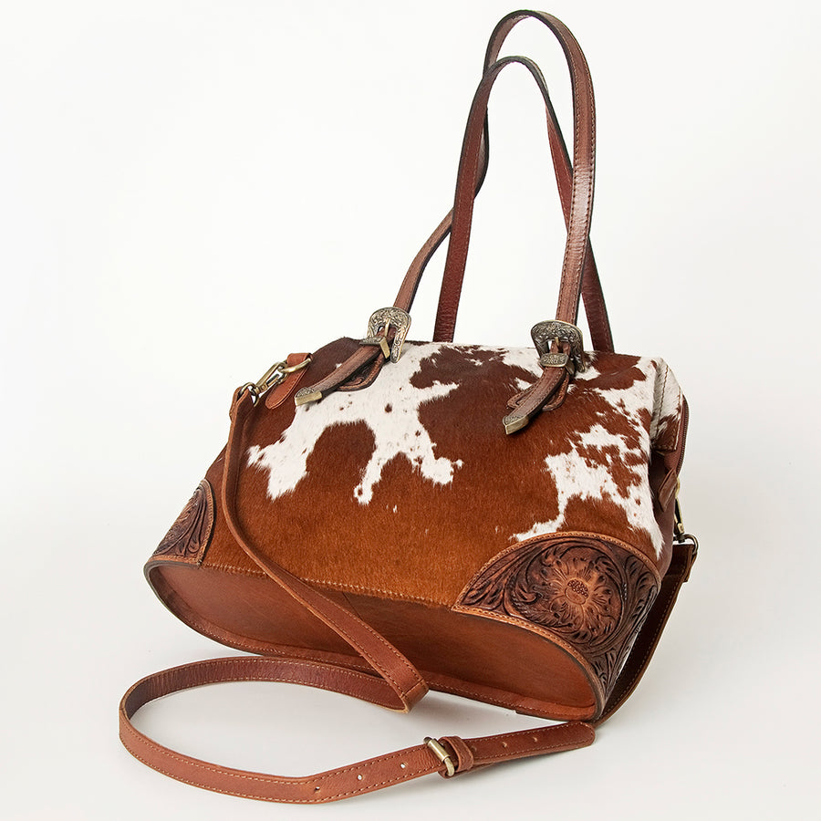American Darling Tote Hair-On Genuine Leather Western Women Bag Handbag Purse | Travel Bags College Casual