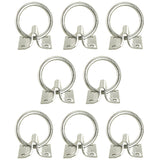 HILASON 2" Cross 2mm Sheet Zinc Plt. Block Tie Ring lot for H.s – by Hilason – Cowboy and equestrian accessories