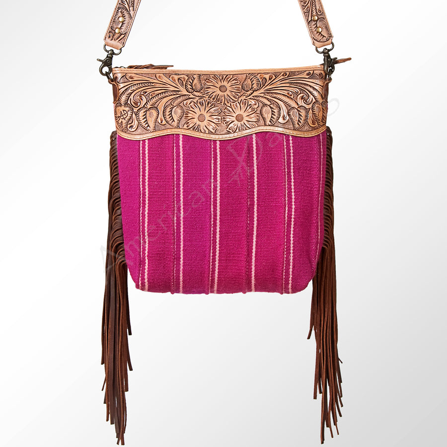 American Darling Cross Body Hand Tooled Saddle Blanket Genuine Leather Western Women Bag Handbag Purse | Crossbody for |Cute